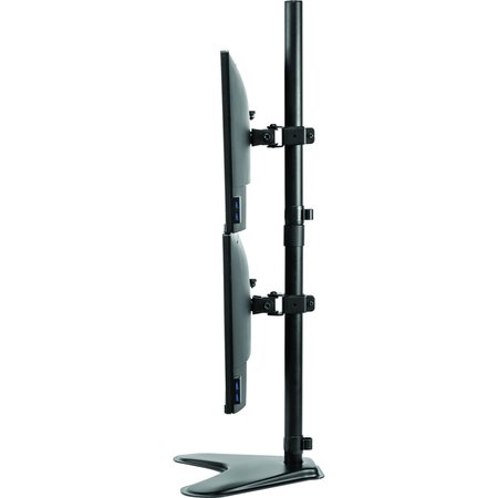 Fellowes Prof Series Freestanding Dual Stacking Monitor Arm, up to 32"/17 lbs 8044001